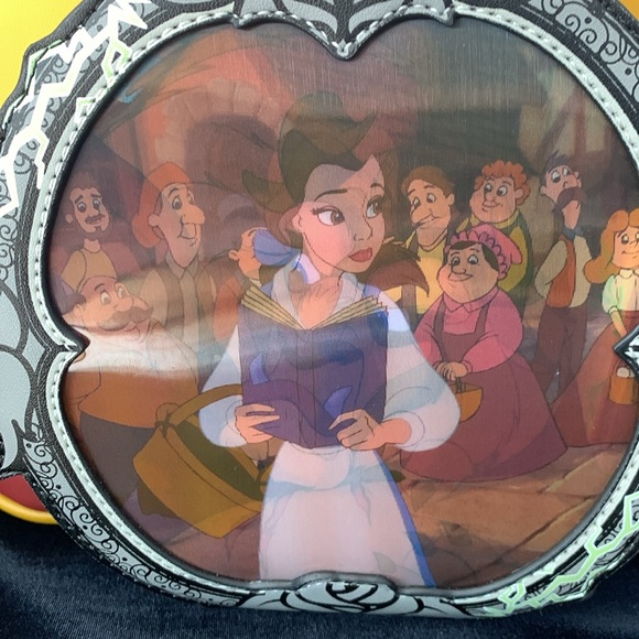 Disney Loungefly Beauty and The Beast mini backpack. - Picture 4 of 5
